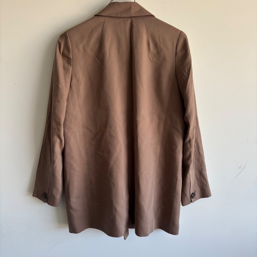 Madewell Dorset Blazer in Cedar‎ Twill Brown Double Breasted XXS NE292 - Picture 7 of 7